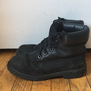 All black timberlands